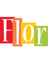 Flor colors logo