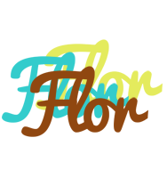 Flor cupcake logo