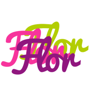 Flor flowers logo