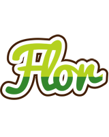 Flor golfing logo