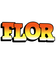 Flor sunset logo