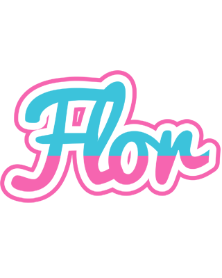 Flor woman logo