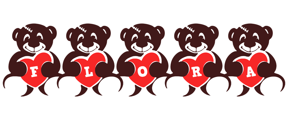 Flora bear logo