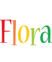 Flora birthday logo