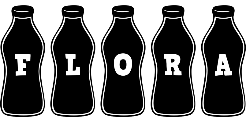 Flora bottle logo