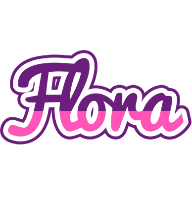 Flora cheerful logo