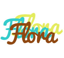 Flora cupcake logo