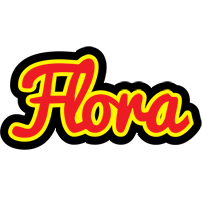 Flora fireman logo