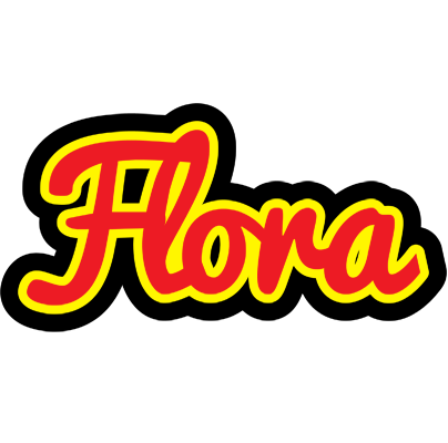 Flora fireman logo