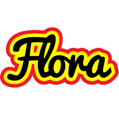 Flora flaming logo
