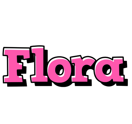 Flora girlish logo