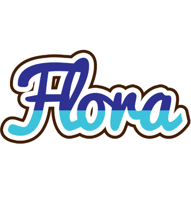 Flora raining logo