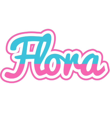 Flora woman logo