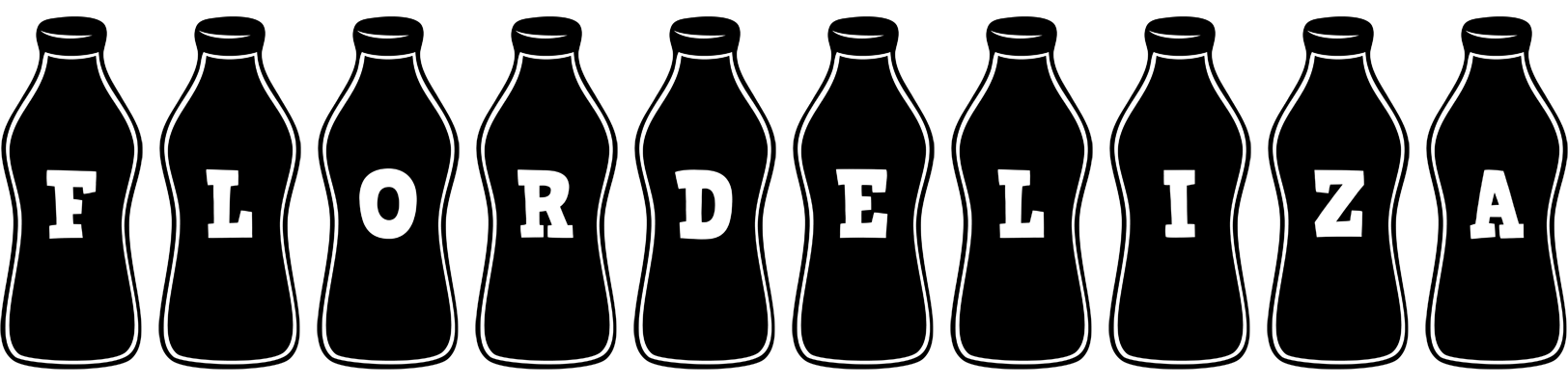 Flordeliza bottle logo
