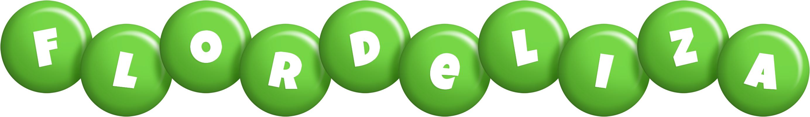 Flordeliza candy-green logo
