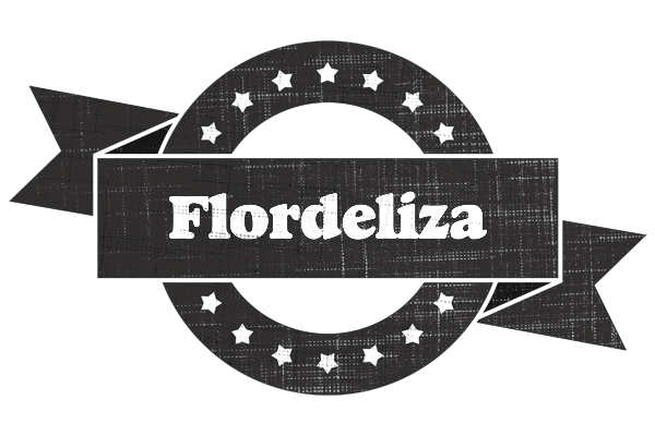 Flordeliza grunge logo