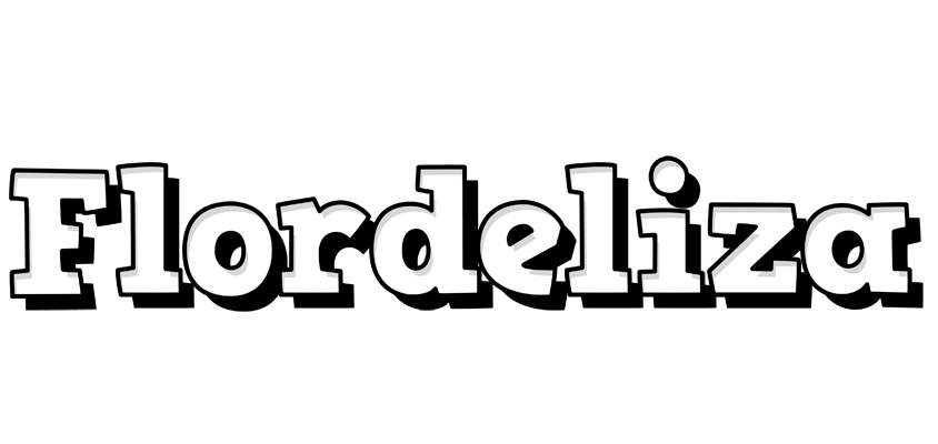 Flordeliza snowing logo
