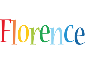 Florence birthday logo