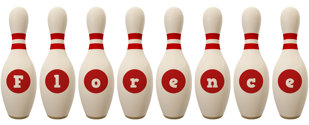 Florence bowling-pin logo