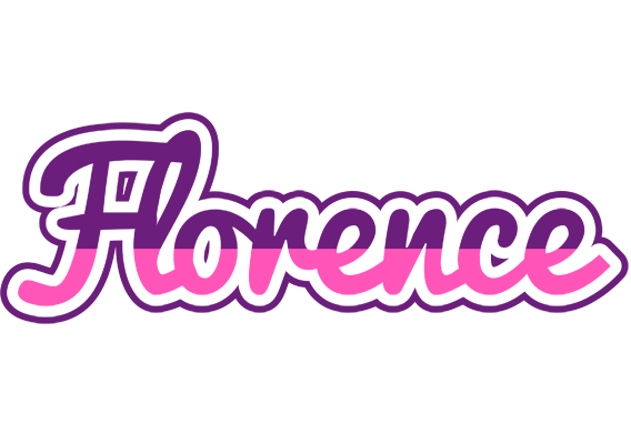 Florence cheerful logo