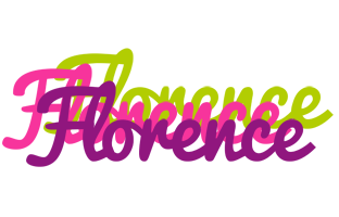 Florence flowers logo