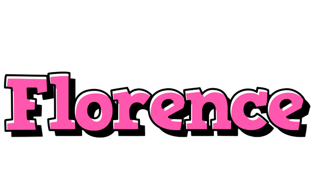 Florence girlish logo