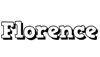 Florence snowing logo