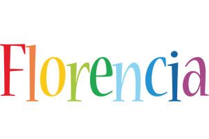 Florencia birthday logo