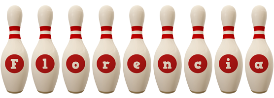 Florencia bowling-pin logo