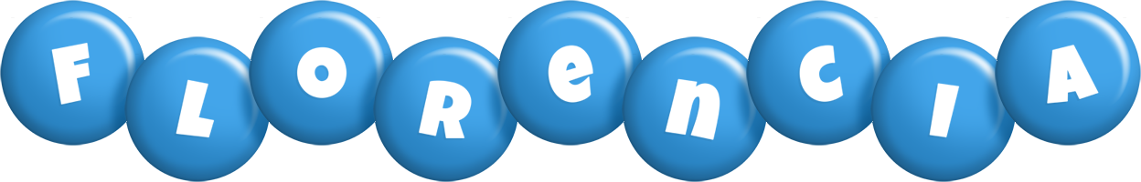 Florencia candy-blue logo