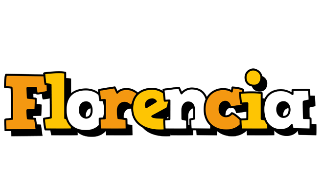 Florencia cartoon logo