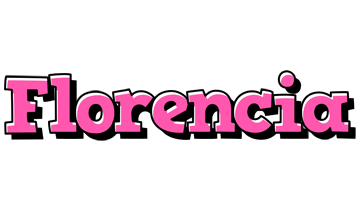 Florencia girlish logo