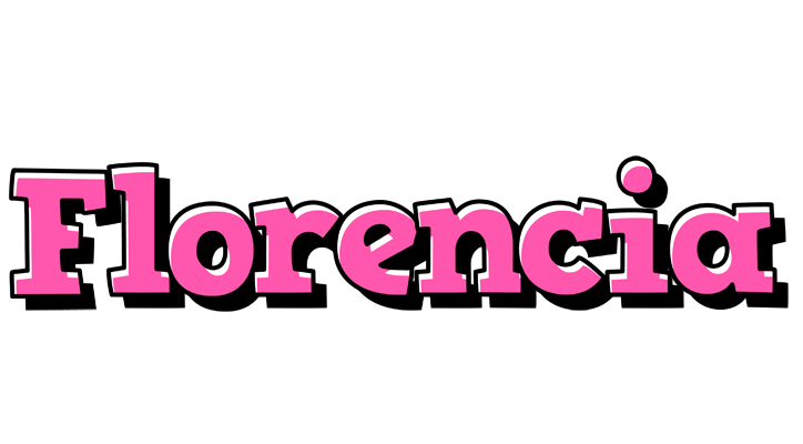Florencia girlish logo