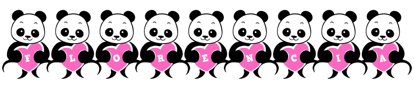 Florencia love-panda logo