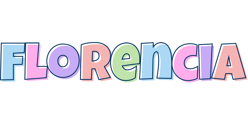 Florencia pastel logo