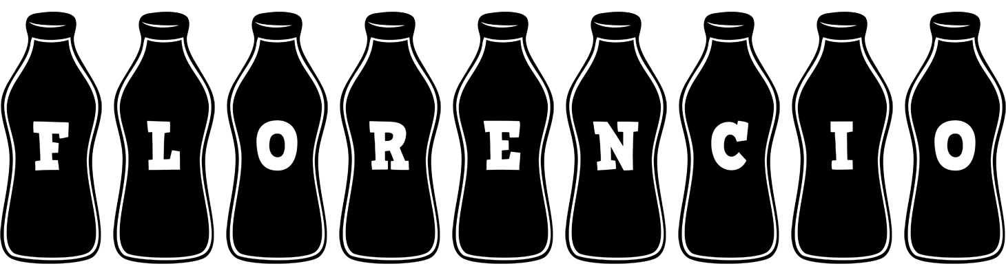 Florencio bottle logo