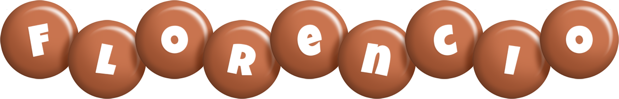 Florencio candy-brown logo