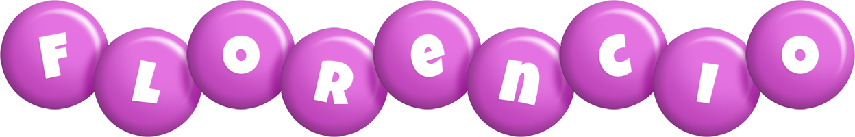 Florencio candy-purple logo