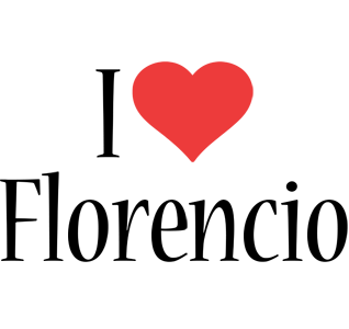 Florencio i-love logo