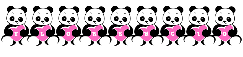 Florencio love-panda logo