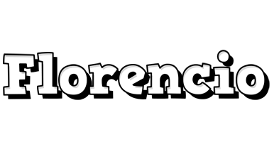 Florencio snowing logo