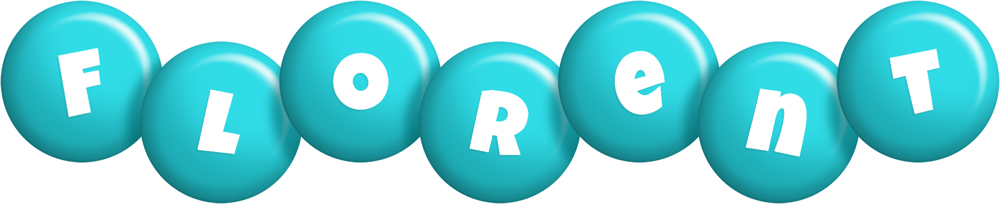 Florent candy-azur logo