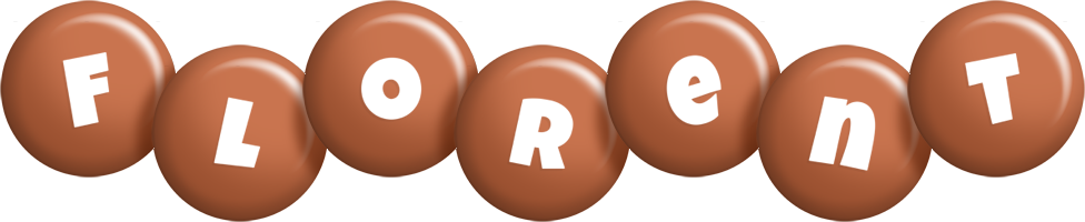 Florent candy-brown logo