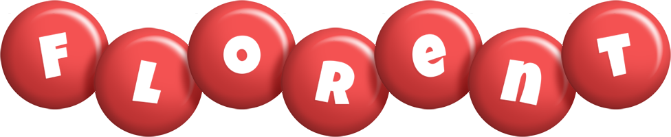 Florent candy-red logo