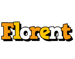 Florent cartoon logo