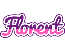 Florent cheerful logo