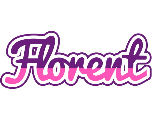 Florent cheerful logo