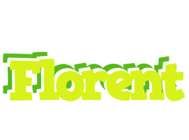 Florent citrus logo