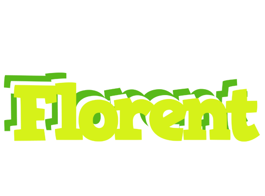 Florent citrus logo