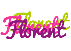 Florent flowers logo